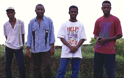 Jeunes angolais